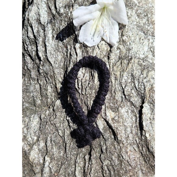 Handmade Orthodox Prayer Rope 33 Knots 100% Hebridean Wool Eastern Christian - Picture 5 of 5